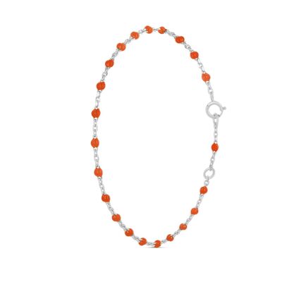 Bracelet résine orange 0,85