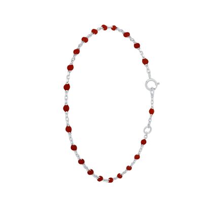 Bracelet résine rouge 0,85g