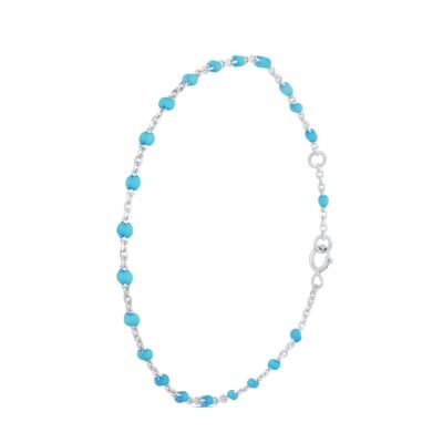 Bracelet résine turquoise 0,85g