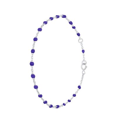 Bracelet résine violet 0,85g