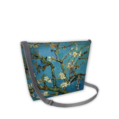 Bolso Bandolera Almendra En Lona Línea Samba Bertoni