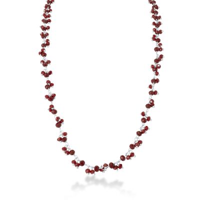 Collier Lucia rouge