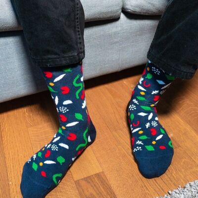 Myriam Van Neste Apple Socks - organic socks with an apple pattern