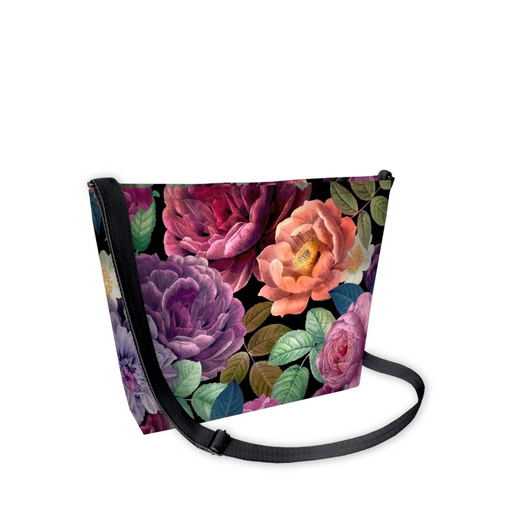 Borsa A Tracolla Enigma In Canvas Linea Samba Bertoni