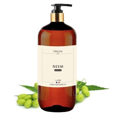 Aceite vegetal de Neem orgánico 1000 ml