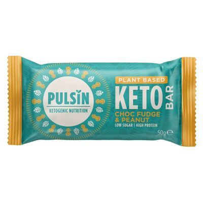 Choc Fudge & Peanut Keto Riegel (18x50g)