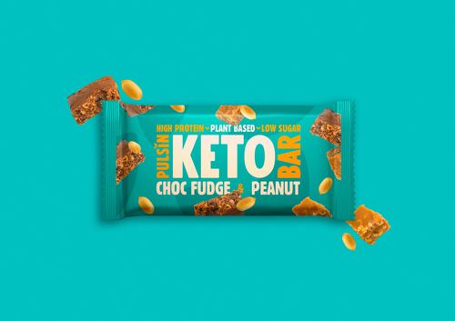 Choc Fudge & Peanut Keto Bar (18x50g)