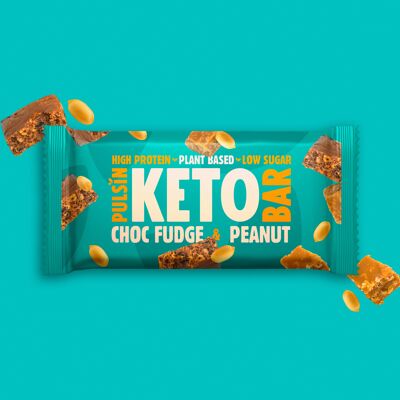 Choc Fudge & Peanut Keto Bar (18x50g)