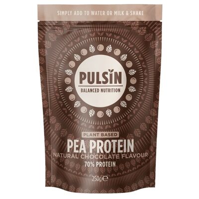 Natural Chocolate Flavour Pea Protein (6x250g)