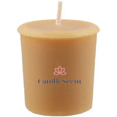Bougie Taupe Vanillée - CandleScent