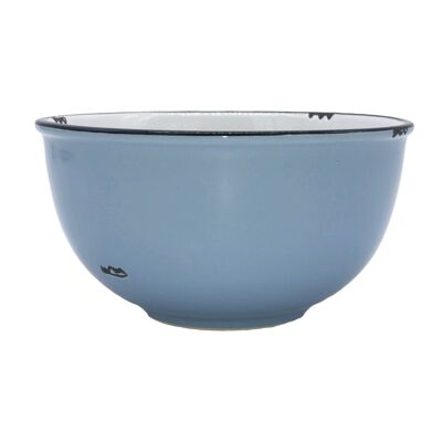Tinware Tall Bowl - Cashmere Blue