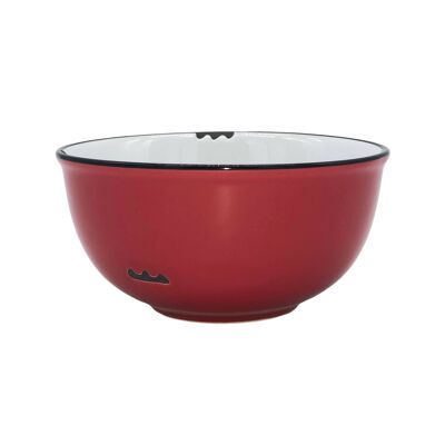 Tinware Bowl Small - Red