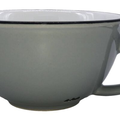 Tazza da latte in latta - grigio chiaro