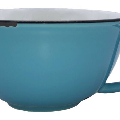 Tinware Latte Cup - Teal