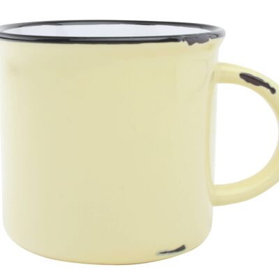 Tinware Mug - Yellow