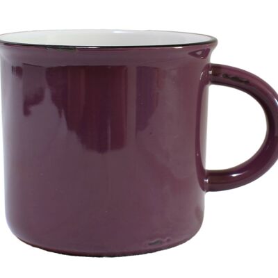 Tinware Mug - Plum