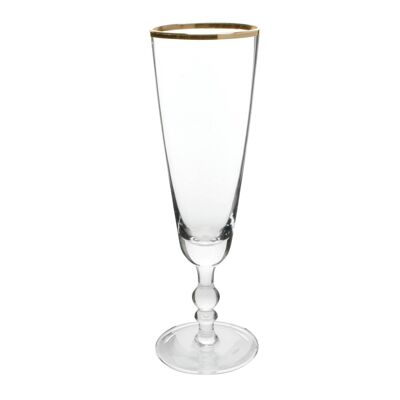 Camden Champagne Flute - Gold