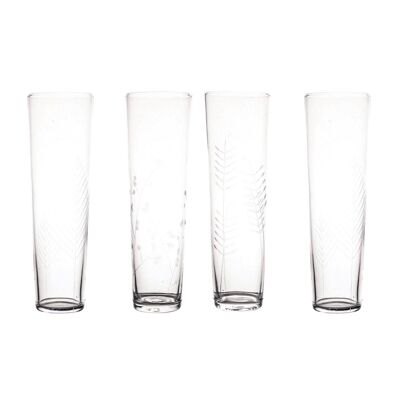 Sienna Linear Champagne Glass - Set of 6