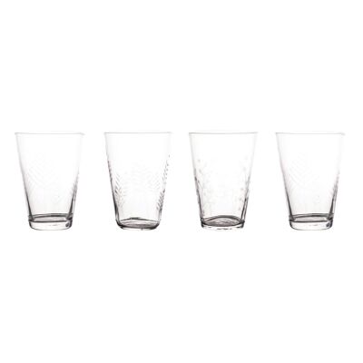 Sienna Botanical Wine Glass - Set of 6
