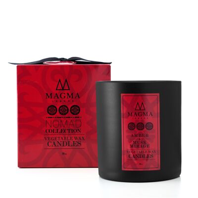 Amber and Musk Mirage (Veg Wax Candle) 38cl