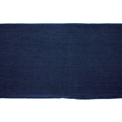 Vilnius Linen Tea Towel - Grey/Blue