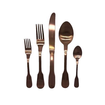 Madrid Cutlery Set 5pc - Copper