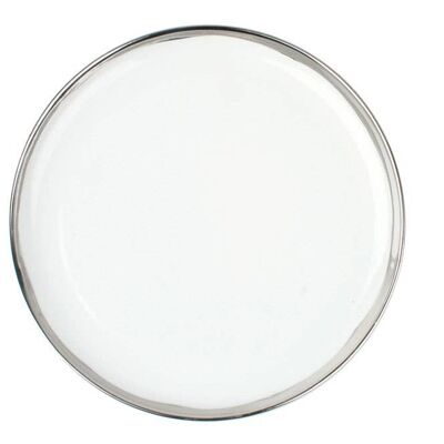 Dauville Dinner Plate - Platinum