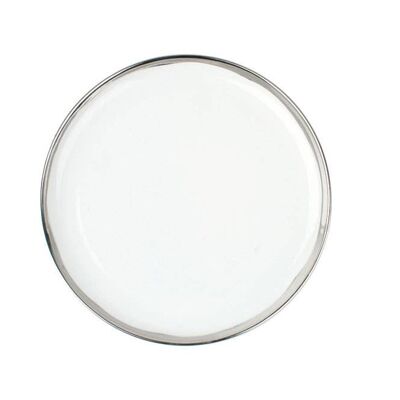 Dauville Side Plate - Platinum