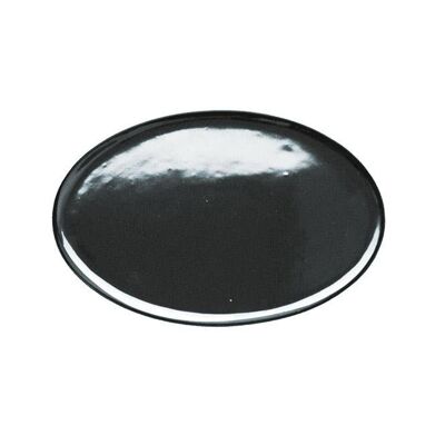 Dauville Charcoal Platter - Platinum