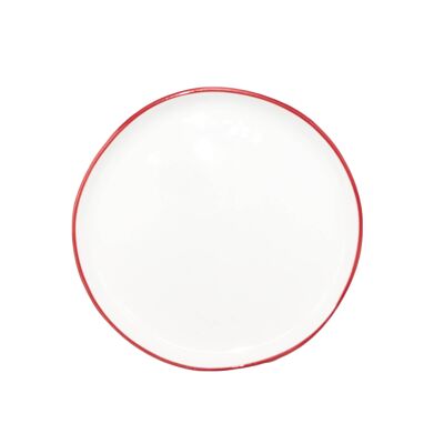 Abbesses Plate - Small - Red