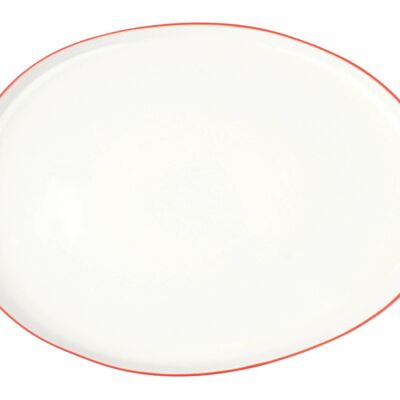 Abbesses Platter - Large - Red