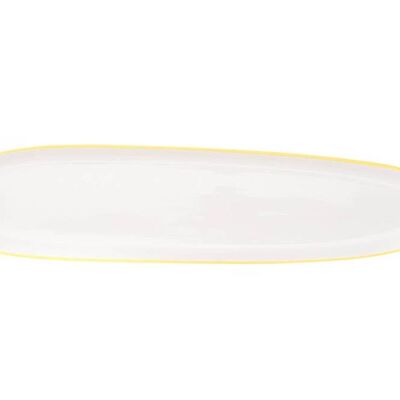 Abbesses Oblong Plate - Yellow