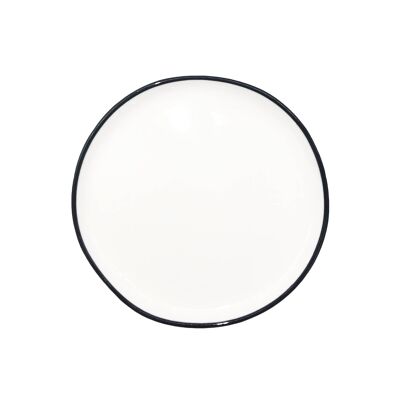 Abbesses Plate - Small - Black