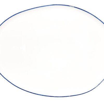 Abbesses Platter - Small - Blue