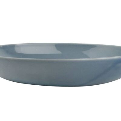 Shell Bisque Pasta Bowl - Blue