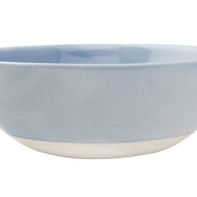 Shell Bisque Cereal Bowl - Blue