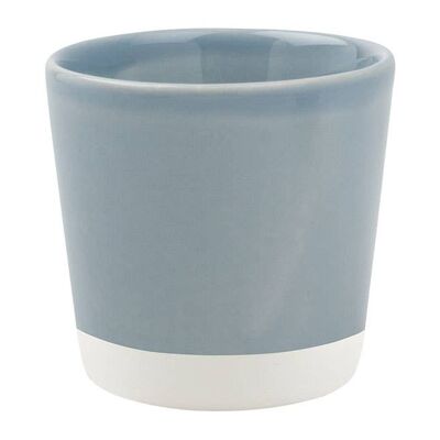 Shell Bisque Espresso Cup - Blue