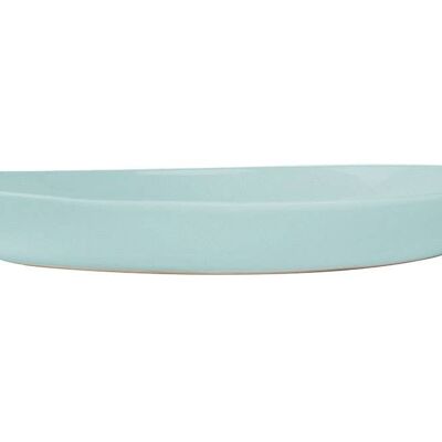 Shell Bisque Salad Serving Bowl - Mist