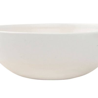 Shell Bisque Cereal Bowl - White