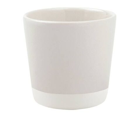 Shell Bisque Espresso Cup - White