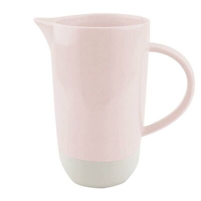 Shell Bisque Jug - Soft Pink