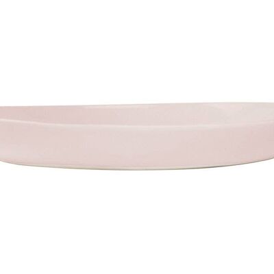 Shell Bisque Salad Serving Bowl - Soft Pink
