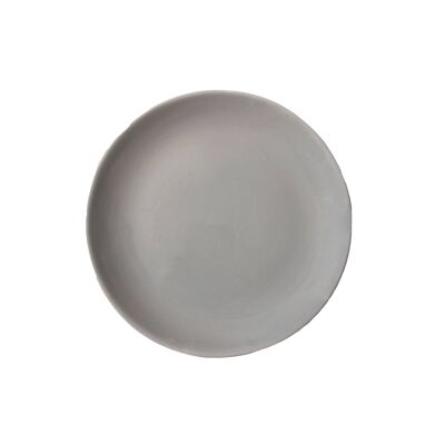 Shell Bisque Side Plate - Grey