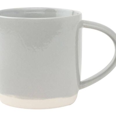 Shell Bisque Mug - Grey