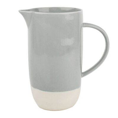 Shell Bisque Jug - Grey