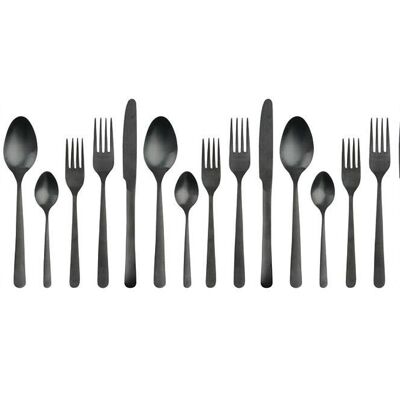 Oslo Cutlery Set 5pc - Gift Box - Matte Black