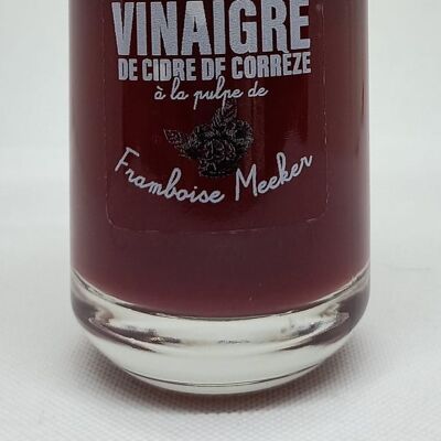 Vinaigre de Cidre de Corrèze à la pulpe de framboise