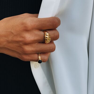 Alila Waves Ring - Gold