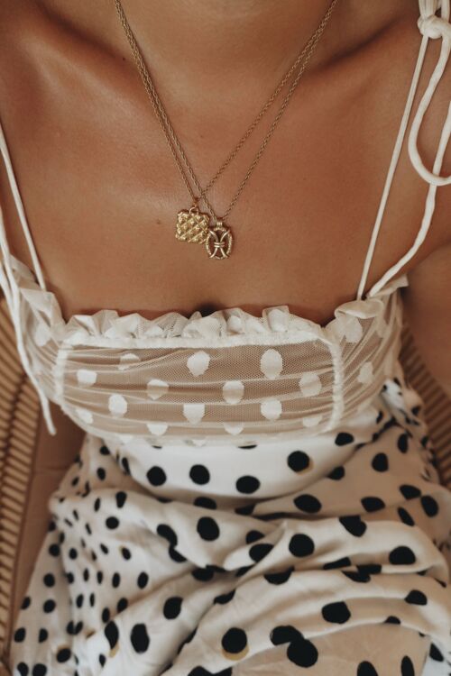 Necklace All Hearts On Us - Gold