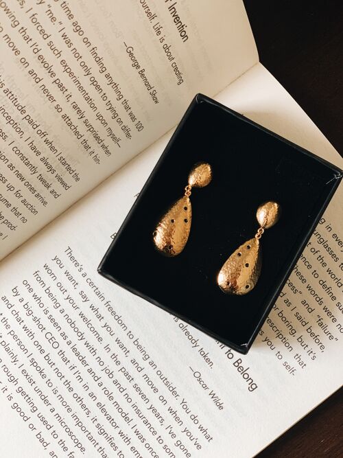 Perfect Imperfection Earrings - Gold
